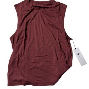 ALO Yoga men’s Sleeveless Top - Burgundy